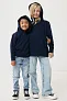 Iqoniq Yengo kids recycled cotton hoodie with sidepockets - iqoniq