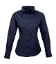  WOMEN'S LONG SLEEVE POPLIN BLOUSE - Premier