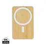 Zen magnetna prijenosna baterija 5.000mAh 5W od bambusa i RCS rplastike - XD Collection