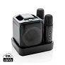 Singvibe karaoke set od RCS reciklirane plastike s dvostrukim mikrofonom - XD Collection