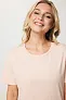  Iqoniq Yala women lightweight recycled cotton t-shirt - iqoniq