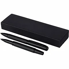 Writing set, ball pen and roller ball