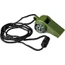  Whistle with compass and thermometer