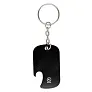  Recycled aluminium keyring, bottle opener