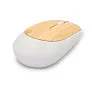 Judith Wireless computer mouse, bamboo detail
