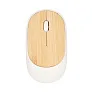 Judith Wireless computer mouse, bamboo detail