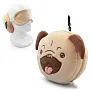 ATTA Plush dog, travel pillow, eye mask