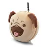 ATTA Plush dog, travel pillow, eye mask