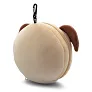 ATTA Plush dog, travel pillow, eye mask