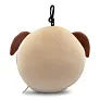 ATTA Plush dog, travel pillow, eye mask