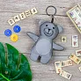 Tanay Plush teddy bear, keyring