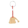  Bamboo keyring, Christmas pattern