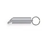  Recycled aluminium keyring, bottle opener, LED light