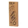  Bamboo wine set, 4 pcs