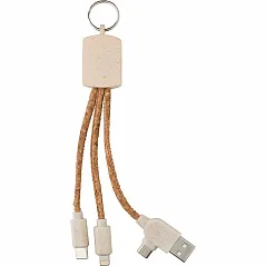 Cork charging cable