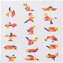  Tangram puzzle, 7 pcs