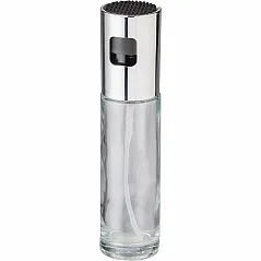 Glass dispenser with spray