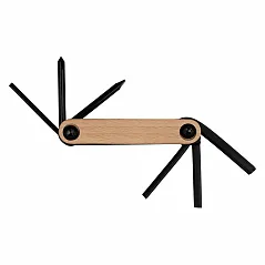 Multifunctional tool, hex key set, 6 functions