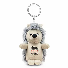 Plush hedgehog, keyring