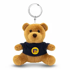Plush teddy bear, keyring