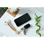 Antez Cork charging cable B'RIGHT, bamboo element, keyring