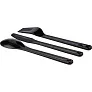  Lunch boxes, 2x400 ml, bamboo lid, cutlery
