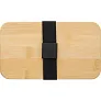  Lunch boxes, 2x400 ml, bamboo lid, cutlery