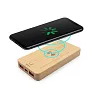 Benson Bamboo wireless power bank 8000 mAh B'RIGHT, wireless charger 15W