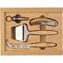  Bamboo cheese and wine set