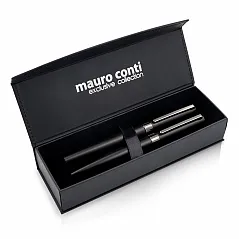 Mauro Conti writing set, ball pen and roller ball pen