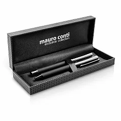 Mauro Conti writing set, ball pen and roller ball pen