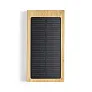  Bambus prijenosna baterija 10 000 mAH, bežični/solarni punjač 5W
