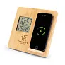  Bamboo wireless charger 10W, weather station