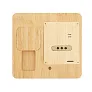  Bamboo wireless charger 10W, weather station