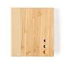  Bamboo memo holder, sticky notes
