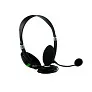  Headset: headphones with microphone