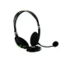  Headset: headphones with microphone
