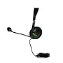  Headset: headphones with microphone