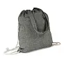  Recycled cotton bag 2 in 1, drawstring bag and shopping bag