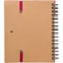  Memo holder, notebook, sticky notes, ball pen
