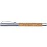  Cork writing set, ball pen and roller ball pen