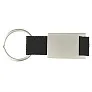  Keyring with metal badge