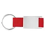  Keyring with metal badge
