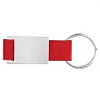  Keyring with metal badge