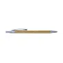  Ball pen with paper barrel and coloured bamboo fibre details