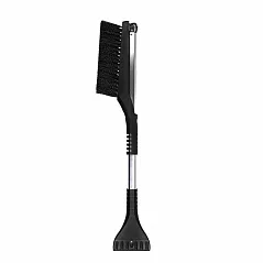 Ice scraper with snow bristle, telescopic handle (max. 88 cm)