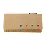  Memo holder, ruler, sticky notes, ball pen