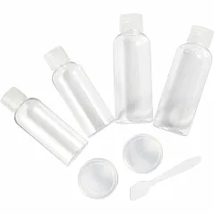 Travel set, containers