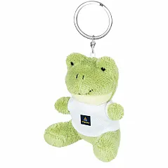 Plush frog, keyring