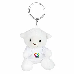 Plush sheep, keyring